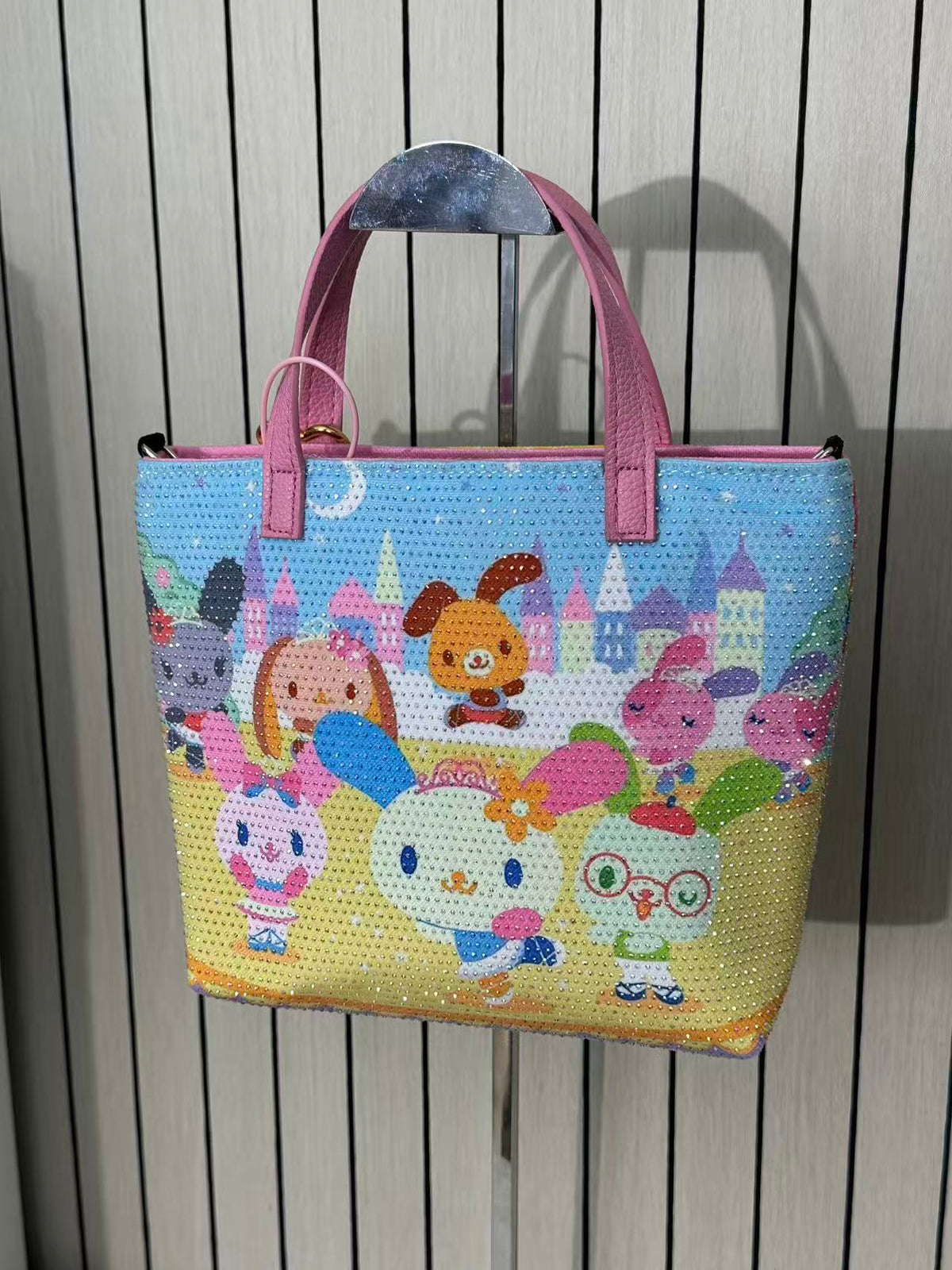 Cute Diamond Corssbody Bag (Usa hana)